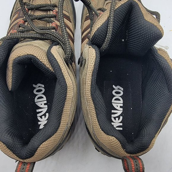 Nevados Mens Size 11 Brown Outdoors Hiking Casual Shoes Low Top Lace Up main image 5